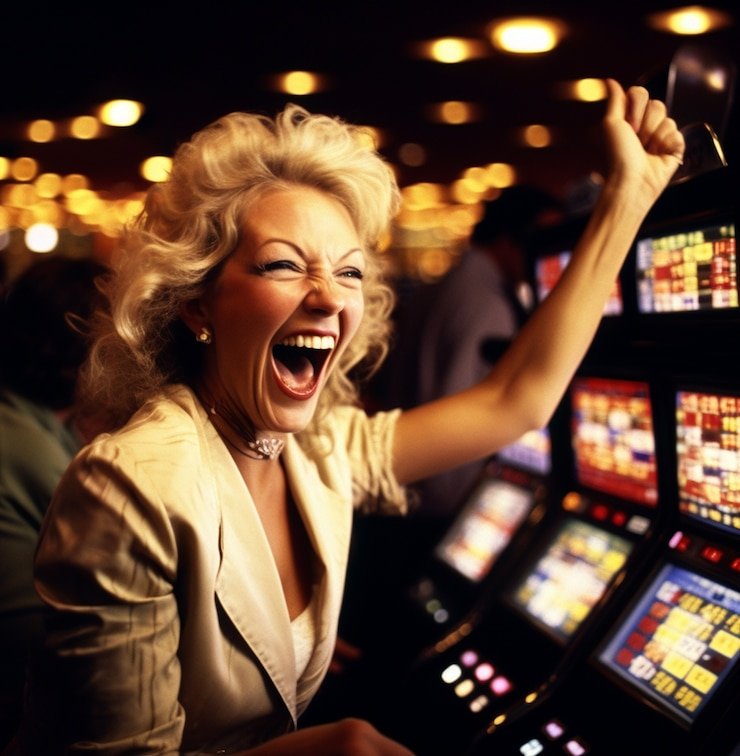 Hasil permainan Baccarat yang ditampilkan di layar